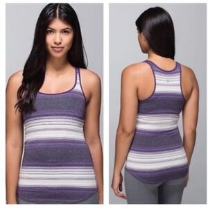 Lululemon Osaka Stripe Refresh Racer Tank Top